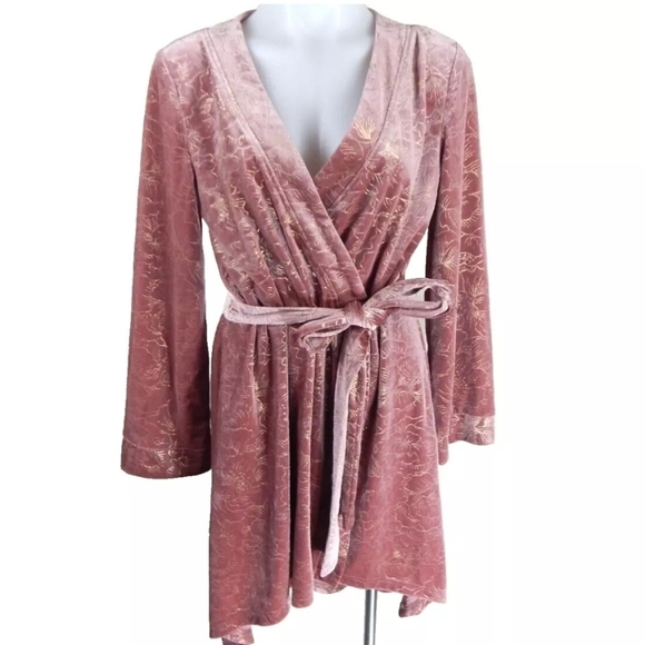 Mia Joy Velvet Robe - Picture 1 of 3